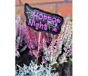 Stickdatei ITH - Happy Halloween Banner & Stecker